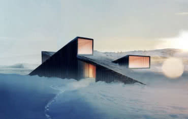 Konstrukcja dachowa dla narciarzy